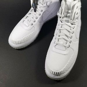 *SOLD*Nike Lunar Force 1 Duckboot White Ice Bottom